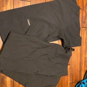 Landau black Scrub set size Large